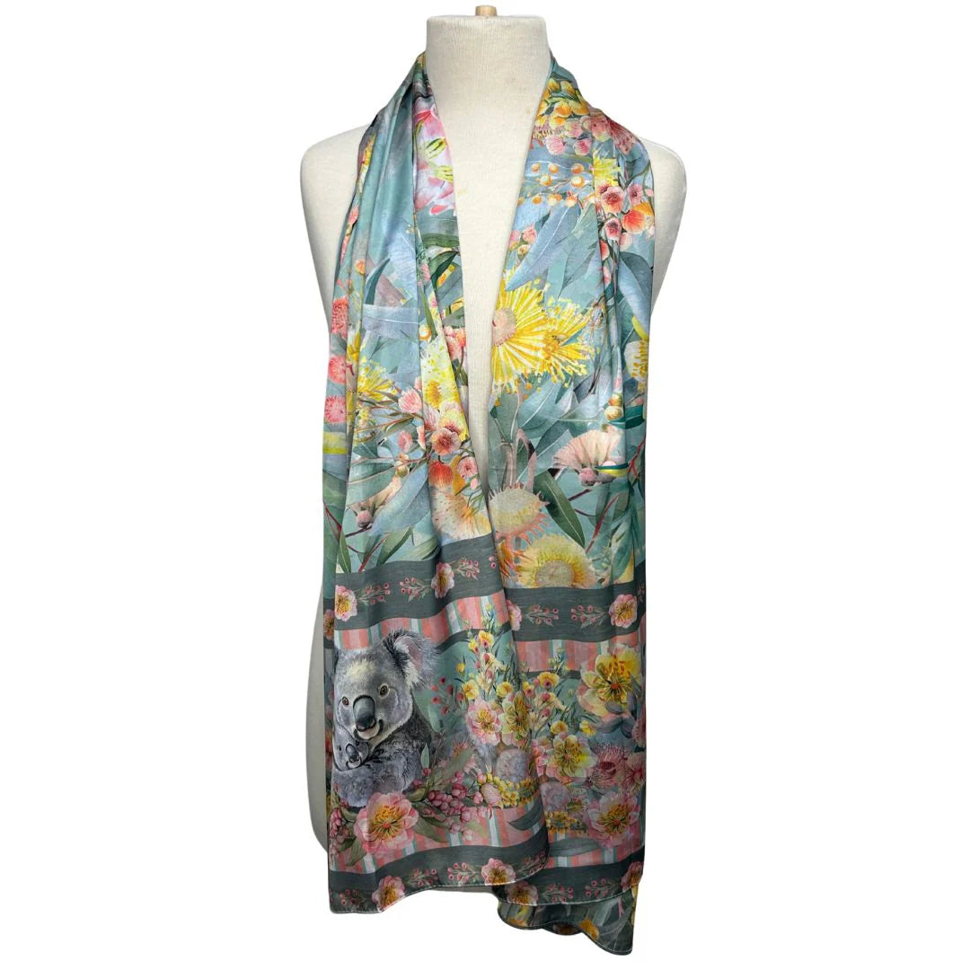Lisa Pollock Reversible Artistry Scarf Wrap | Koala Cuddles