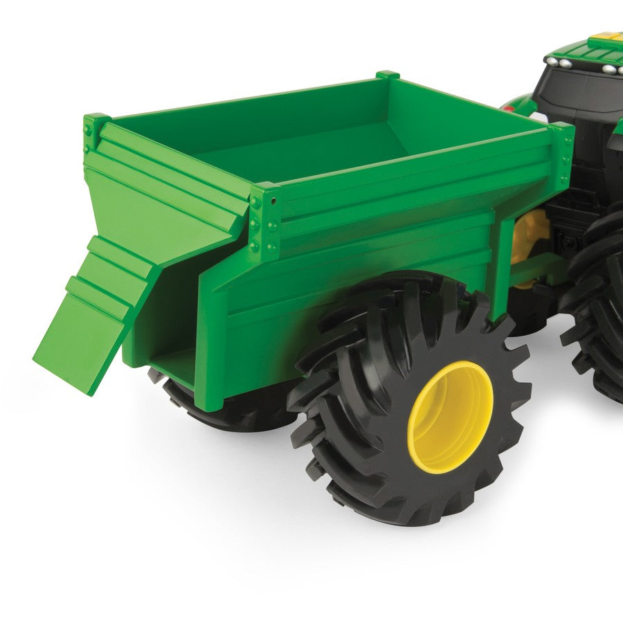 John Deere Monster Treads | Tractor with Wagon