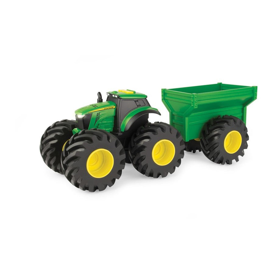 John Deere Monster Treads | Tractor with Wagon