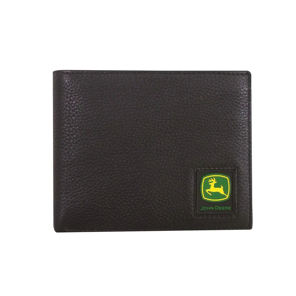 John Deere | Black Leather Wallet