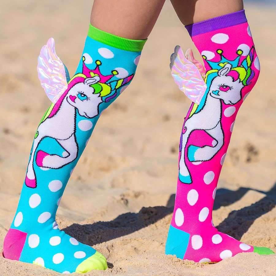 Mad Mia Socks Age 6-99 | Flying Unicorn