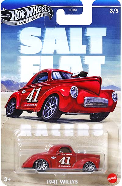 Hot Wheels Silver Series Salt Flat Car | 1941 Willys
