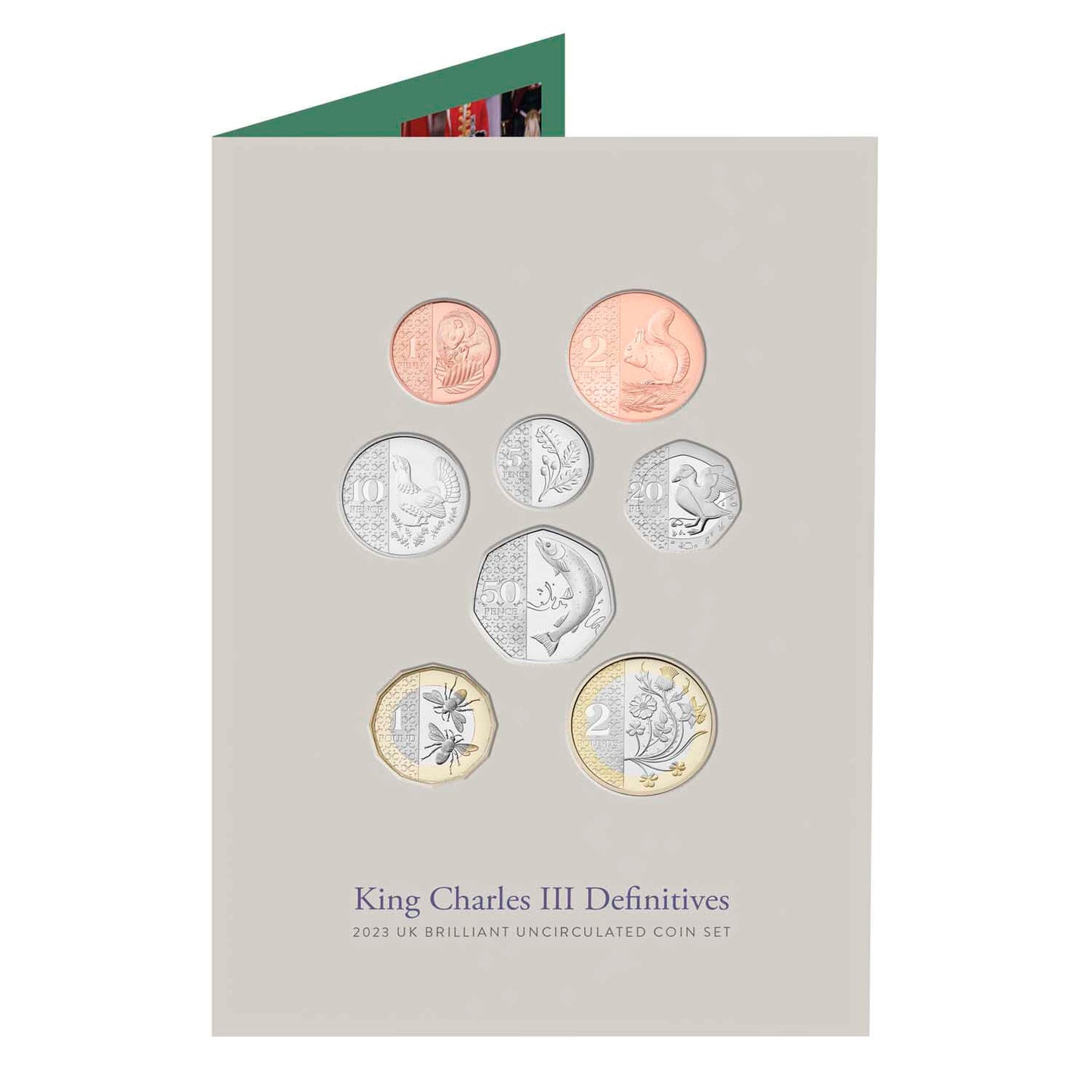 King Charles III Definitives 2024 UK Brilliant Uncirculated Coin Set