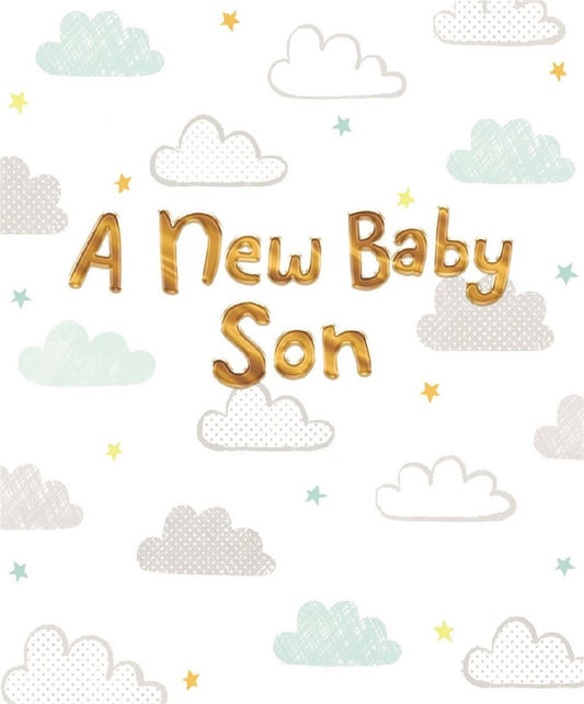 Hallmark Baby Boy Card | A New Baby Son