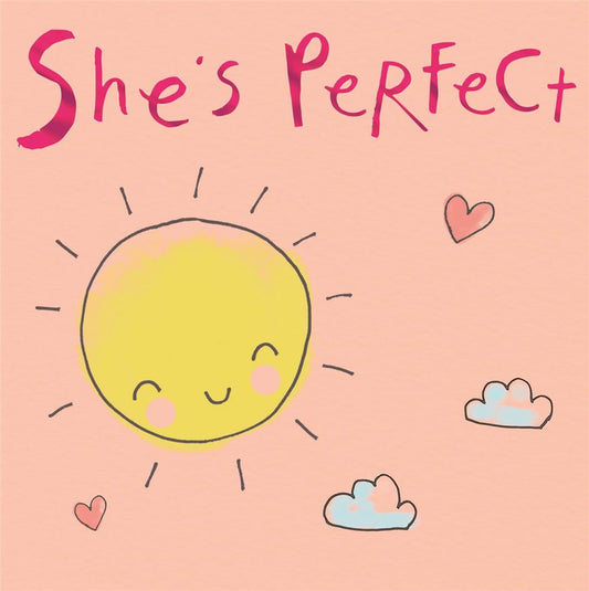 Hallmark Baby Girl Card | She's Perfect