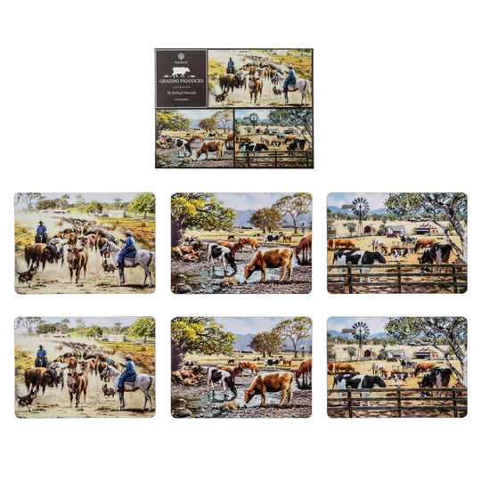 Ashdene Grazing Paddocks 6PK Placemat
