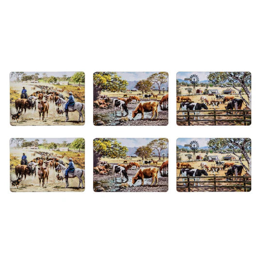 Ashdene Grazing Paddocks 6PK Placemat