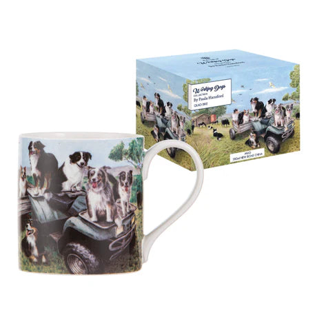 Ashdene Working Dogs Collection Mug | Quad Bike