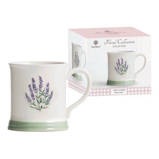 Ashdene Floral Collective Mug | Purple Lavender