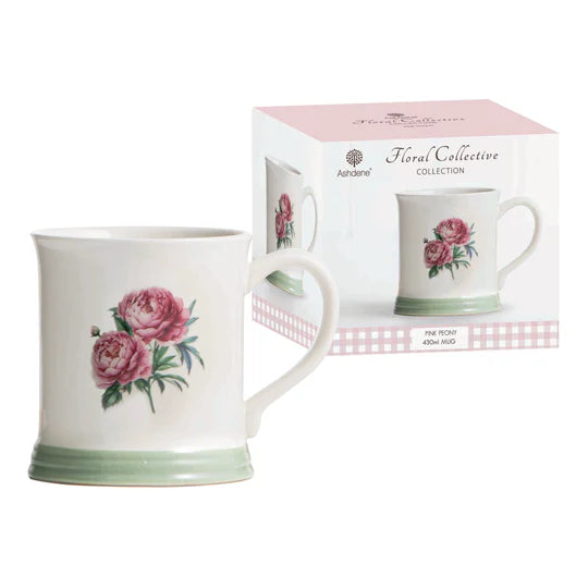 Ashdene Floral Collective Mug | Pink Peony