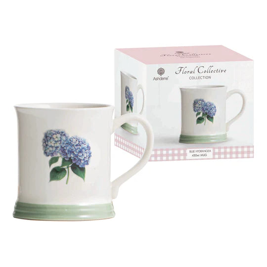 Ashdene Floral Collective Mug | Blue Hydrangea