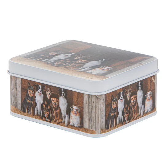 Ashdene Working Dogs Collection Biscuit Tin