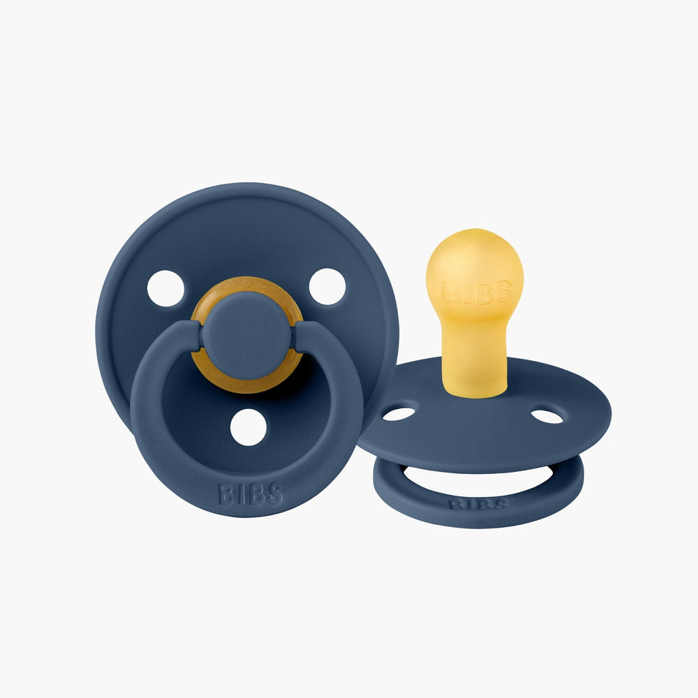 Bibs Dummy | Steel Blue Twin Pack [Size:0-6M]