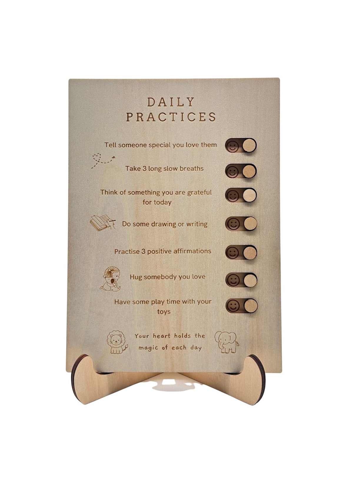 Diary Dolls Daily Practices Board