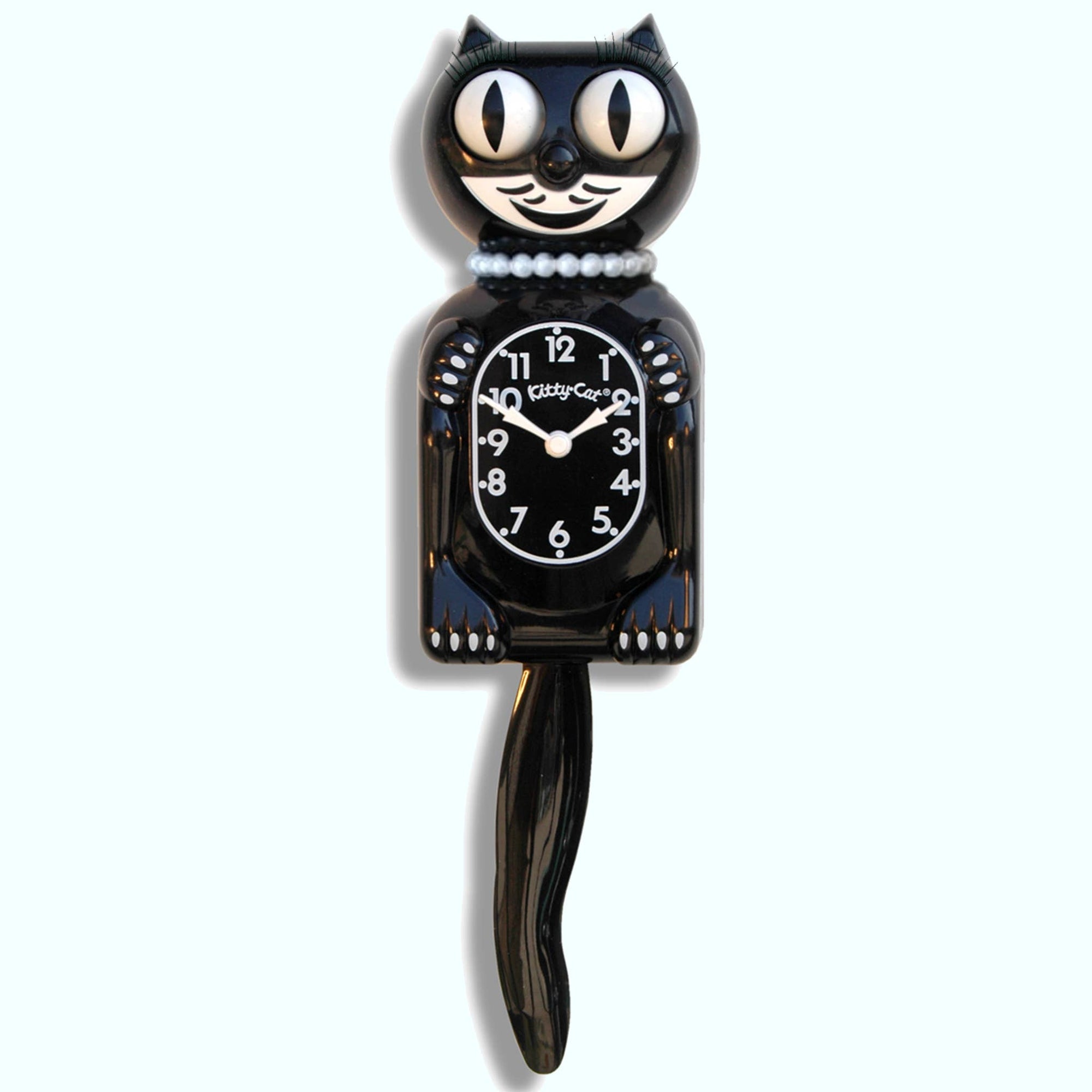 Miss Kitty-Cat Klock Classic Black