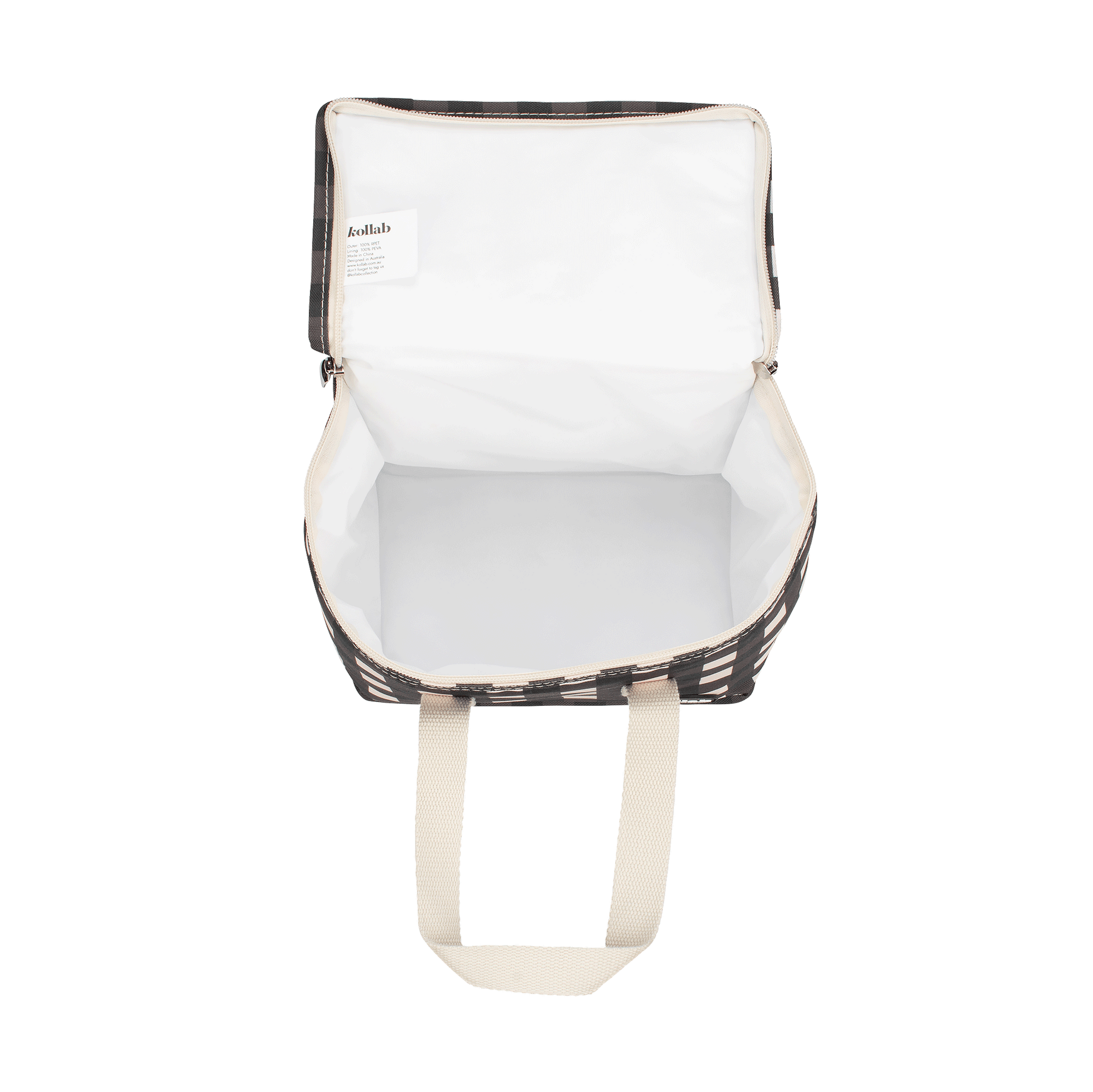 Kollab - Lunch Box Black Check