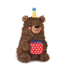 Hallmark Magentic Plush | Happy Day Bear With Present