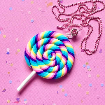 Chain Necklace | Pastel Lollipop