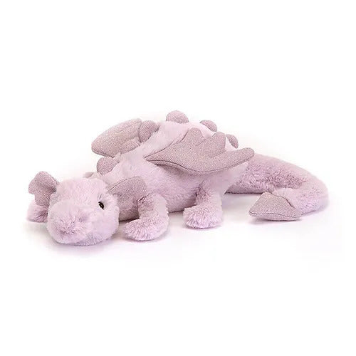 Jellycat Dragon Lavender Small
