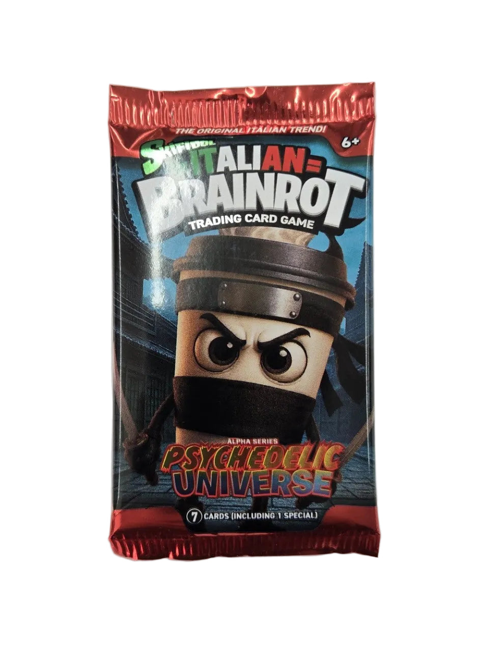 Italian Brainrot Trading Card Booster Pack | Psychedelic Universe