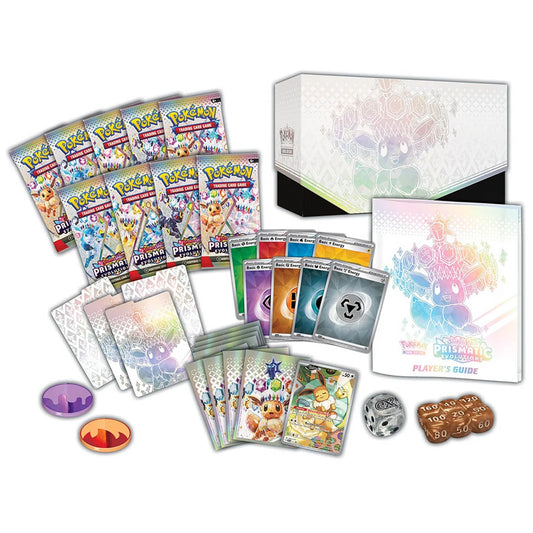 Pokemon TCG Scarlet & Violet 8.5 Prismatic Evolutions Elite Trainer Box