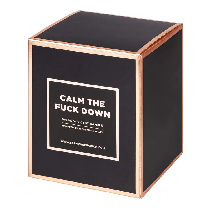 Calm The Fuck Down Candle | Black Raspberry & Vanilla