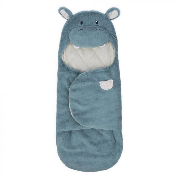 Baby GUND | Oh So Snuggly Hippo Wrap blanket