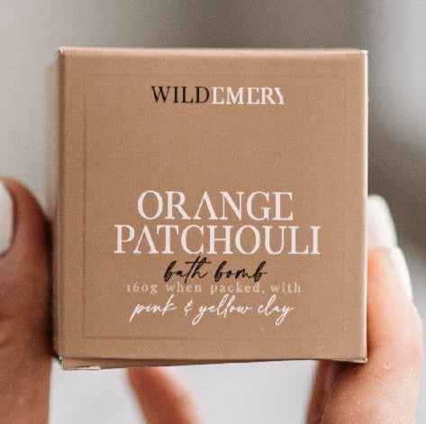 Bath Bomb Orange Patchouli