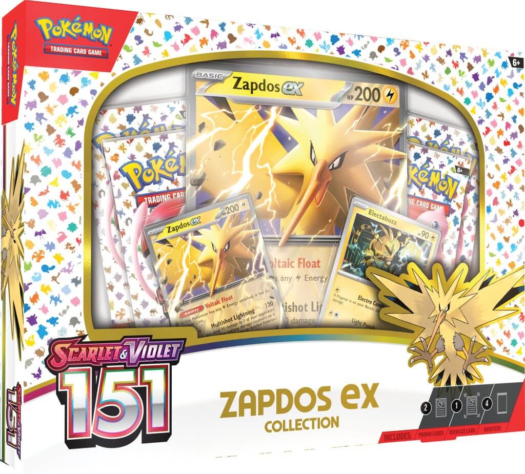 Pokemon Scarlet & Violet 151 Zapdos Collection