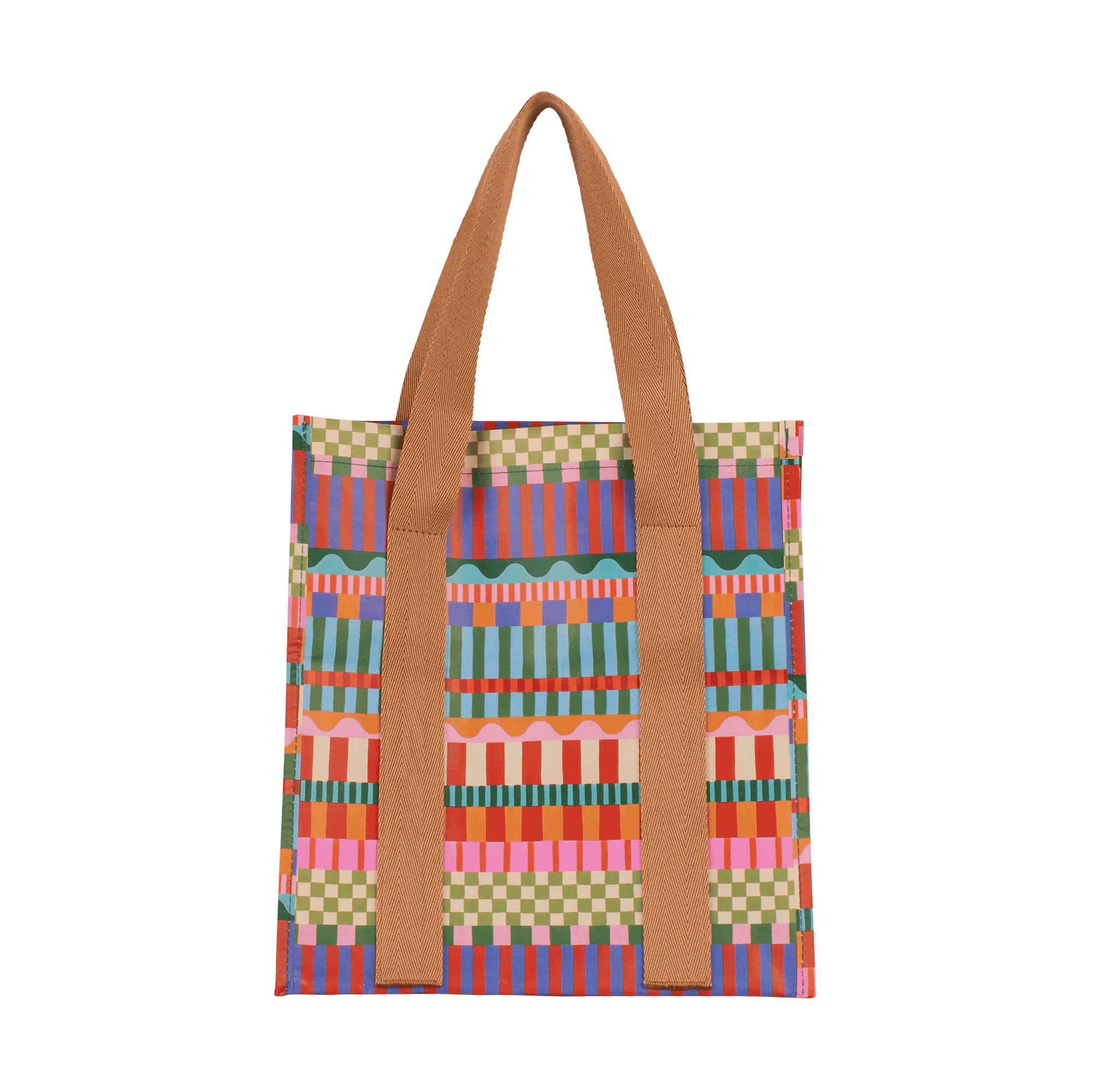 Kollab - Market Bag Blocks and Stripe