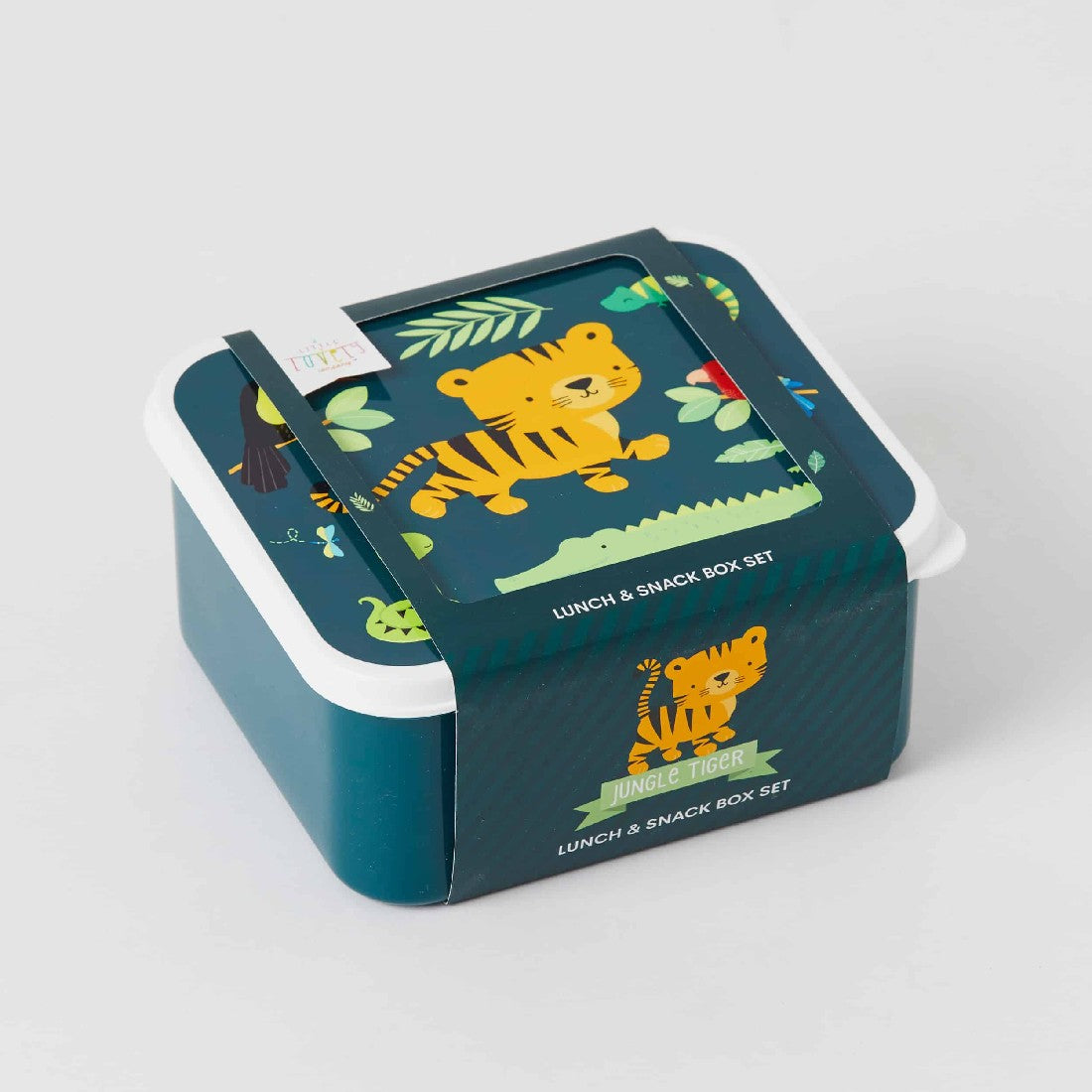 Lunch & Snack Box Set | Jungle Tiger