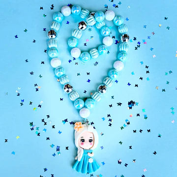 Beaded Necklace | Blue Princess