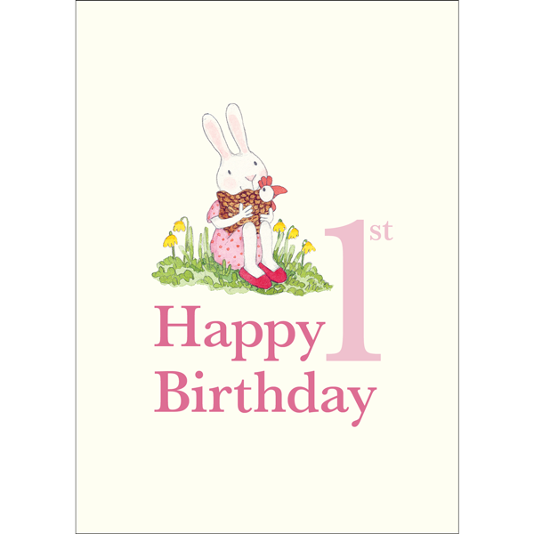 Ruby Red Shoes Card | Happy 1st Birthday