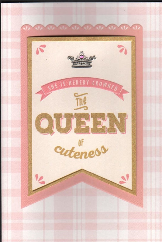 Hallmark Baby Girl Card | Queen Of Cuteness