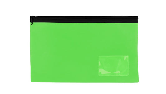 Pencil Case Celco 250X130mm Small 1 Zip Lime Green