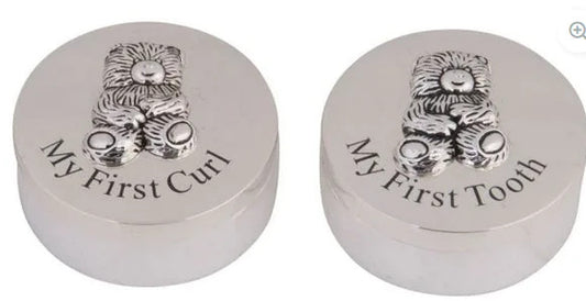 SILVER BEAR 1ST TOOTH/CURL BOX
