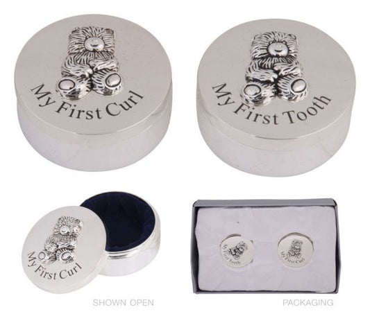 SILVER BEAR 1ST TOOTH/CURL BOX