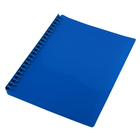 Display Book Refillable A4 Gloss Blue