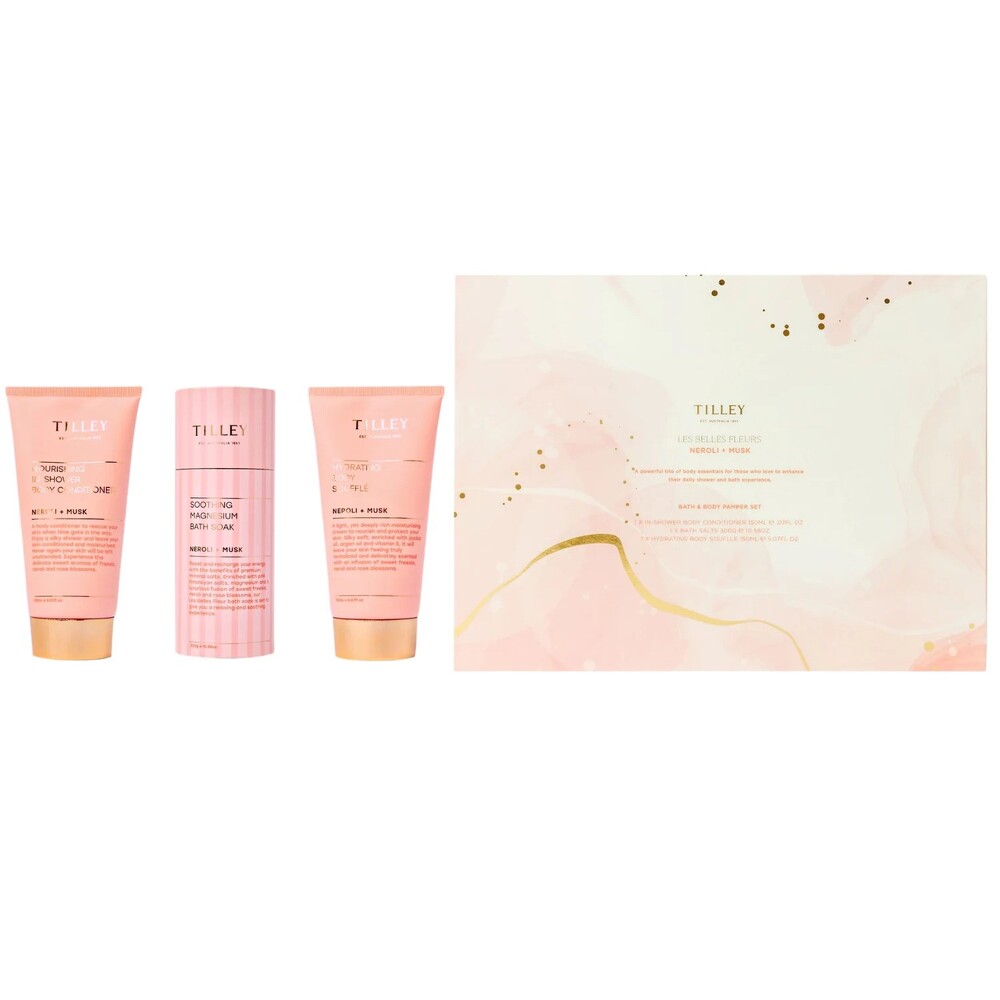 Tilley Bath & Body Pamper Set | Les Belles Fleurs Limiteds Edition