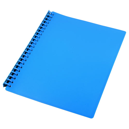 Display Book Refillable A4 Blue