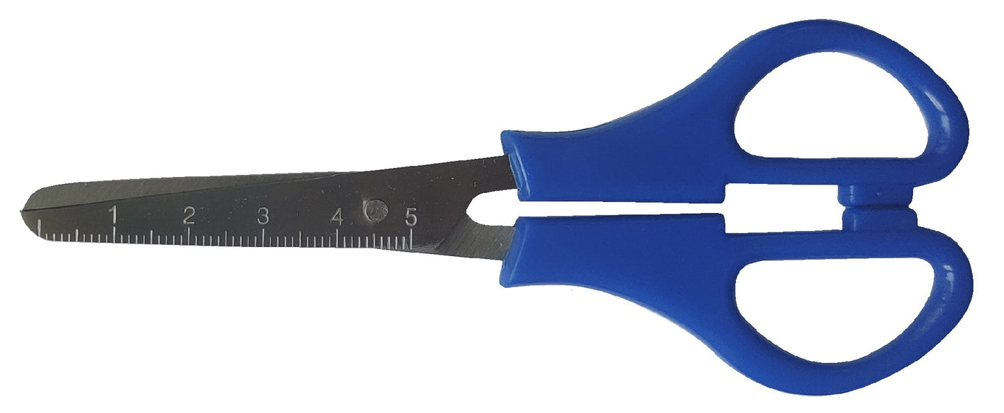 Scissors 130mm Blue Left and Right Handed