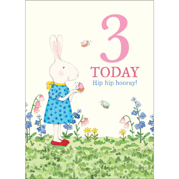 Ruby Red Shoes Card | Happy 3rd Birthday