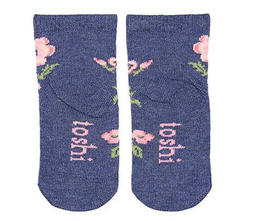 Toshi Organic Socks | Indigo