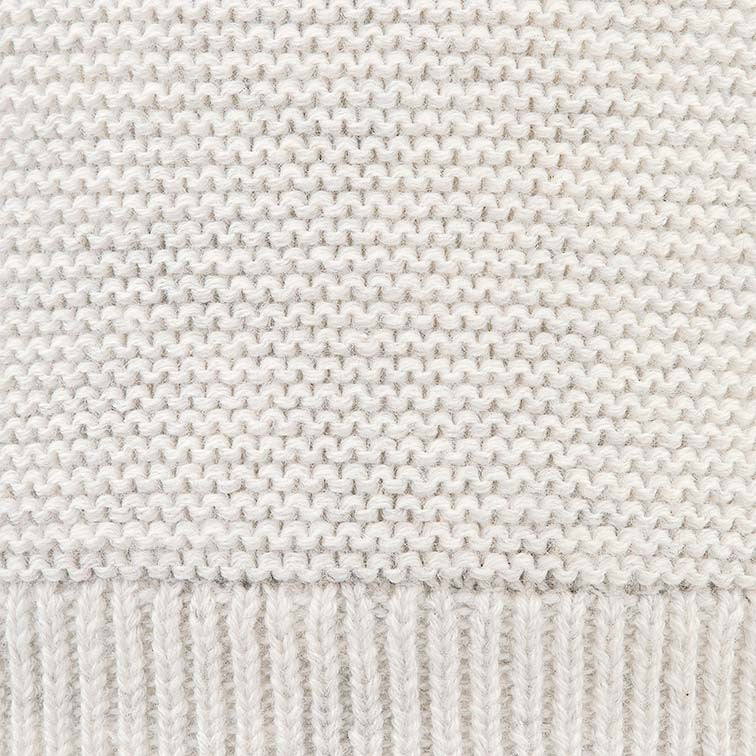 Toshi Organic Beanie | Snowy Pebble [Size:XXS]