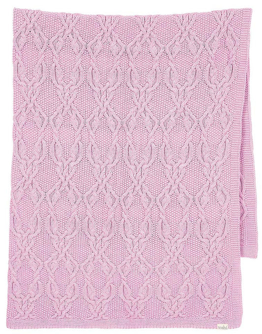 Toshi Organic Blanket | Bowie Lavender