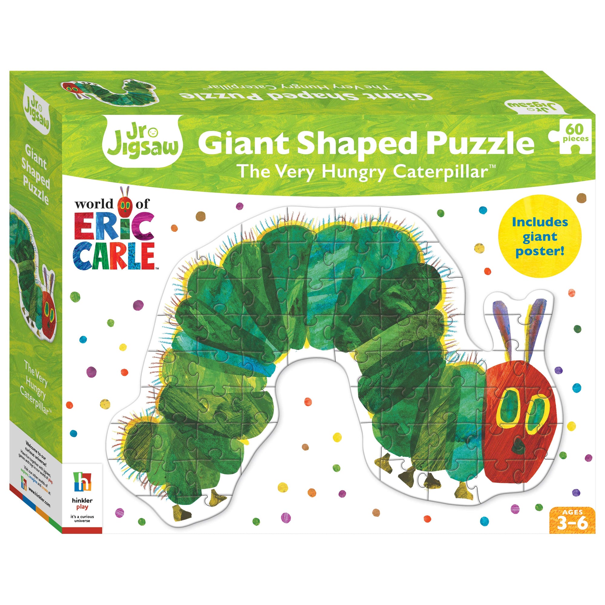 The Very Hungry Caterpillar | Giant Shaped Puzzle