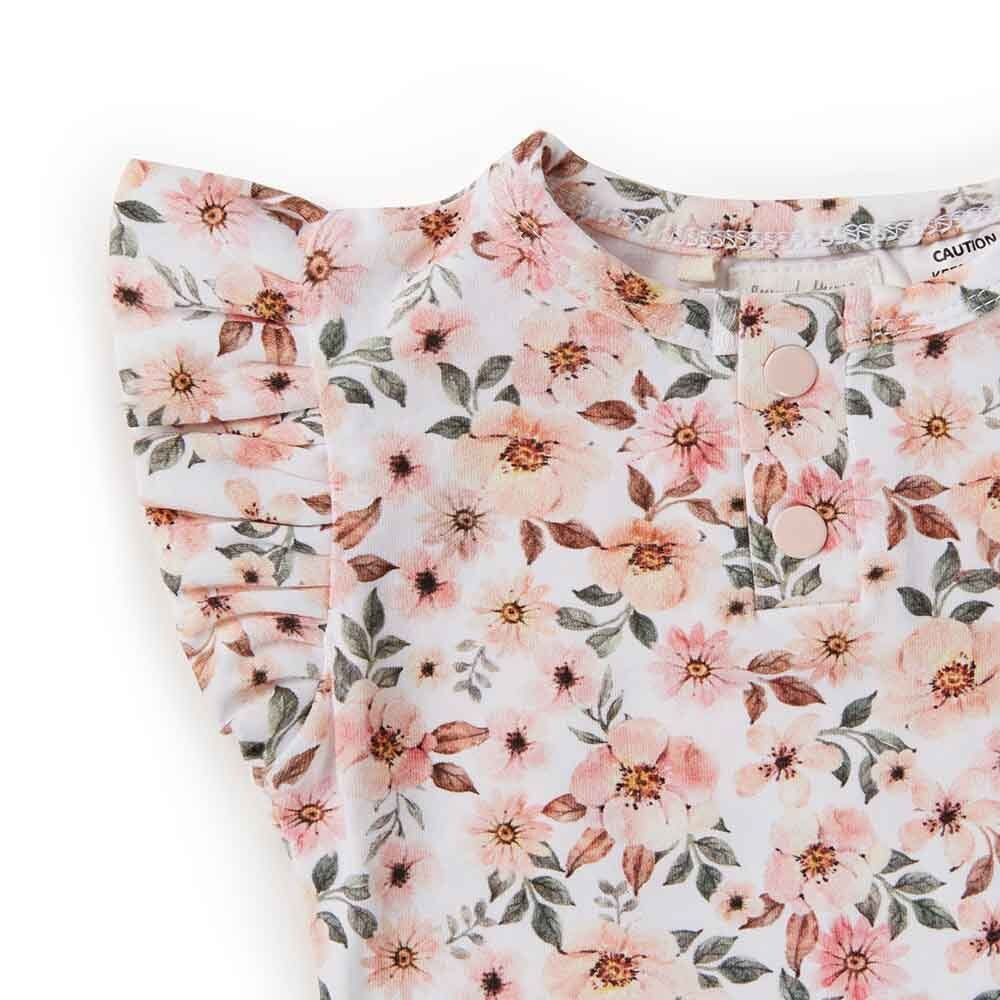Snuggle Hunny Organic Dress | Spring Floral
