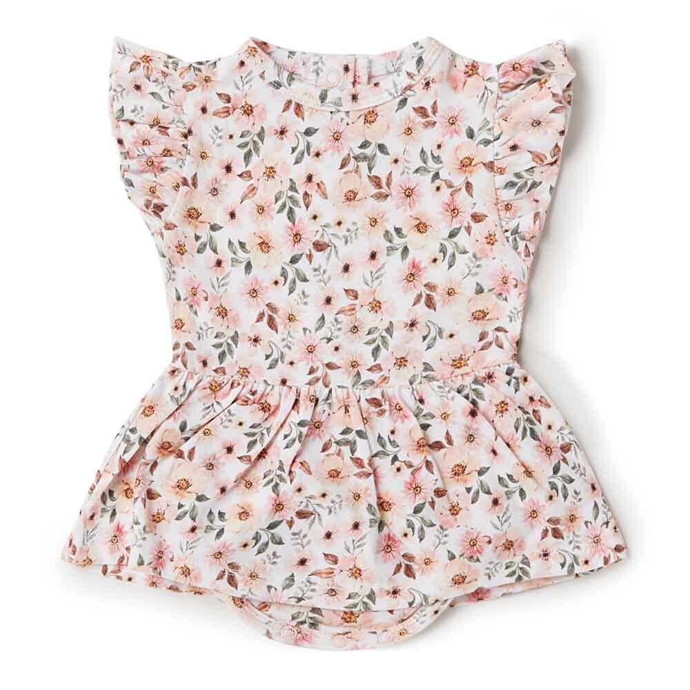 Snuggle Hunny Organic Dress | Spring Floral