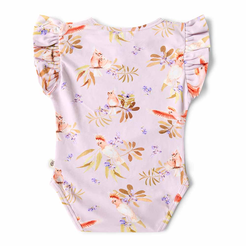 Snuggle Hunny Bodysuit with Frill | Major Mitchell