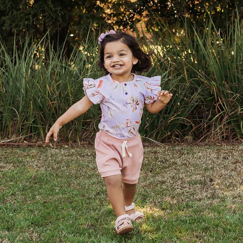 Snuggle Hunny Bodysuit with Frill | Major Mitchell